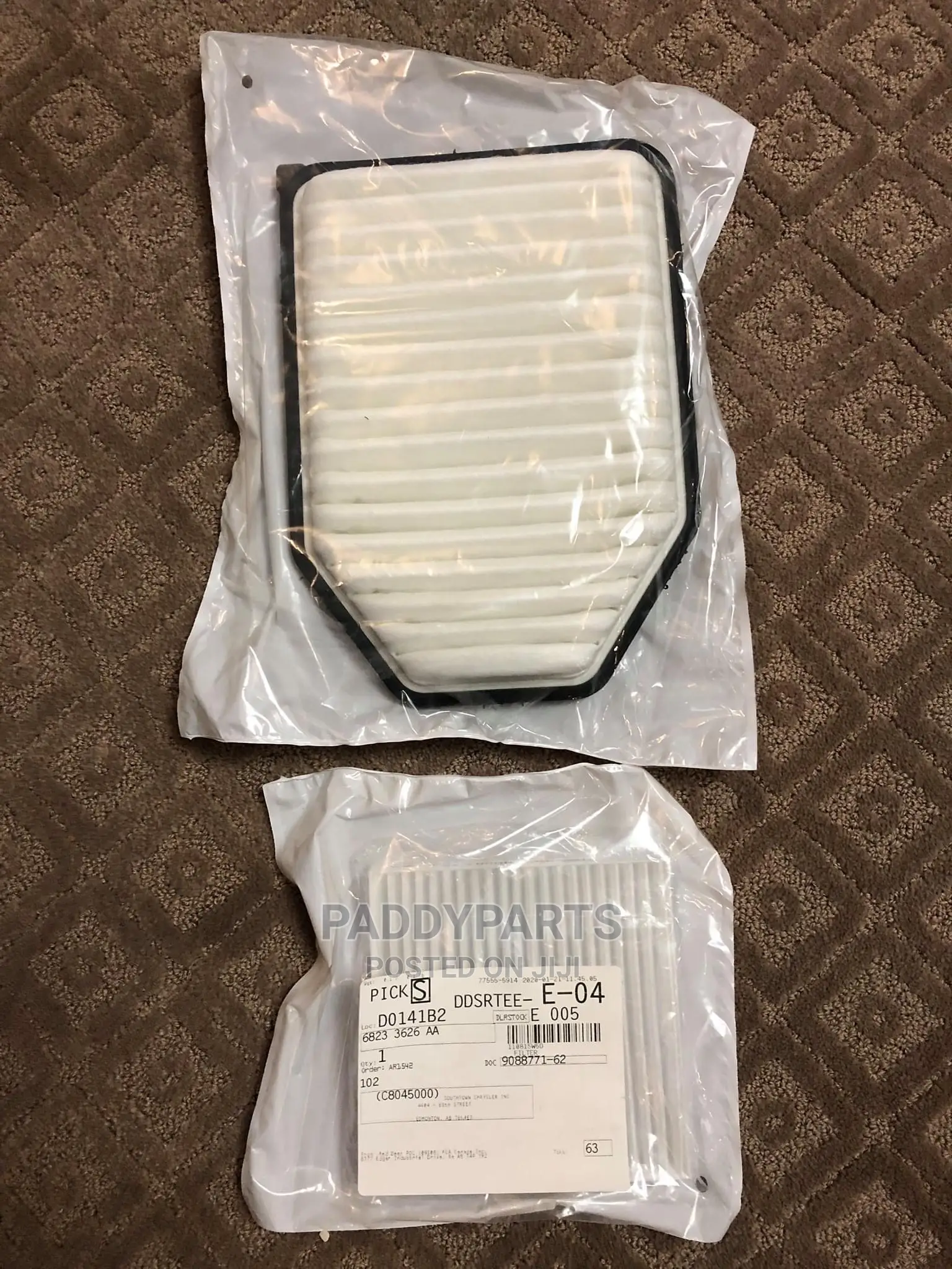 Jeep Wrangler Air Filter 3.6l