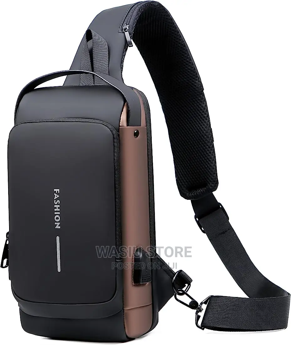 Anti-Theft USB Crossbody Shoulder Bag