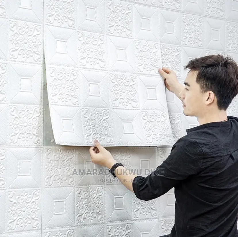 3d Quality Foam Adhesive Wallpaper Wall or Ceiling Sticker