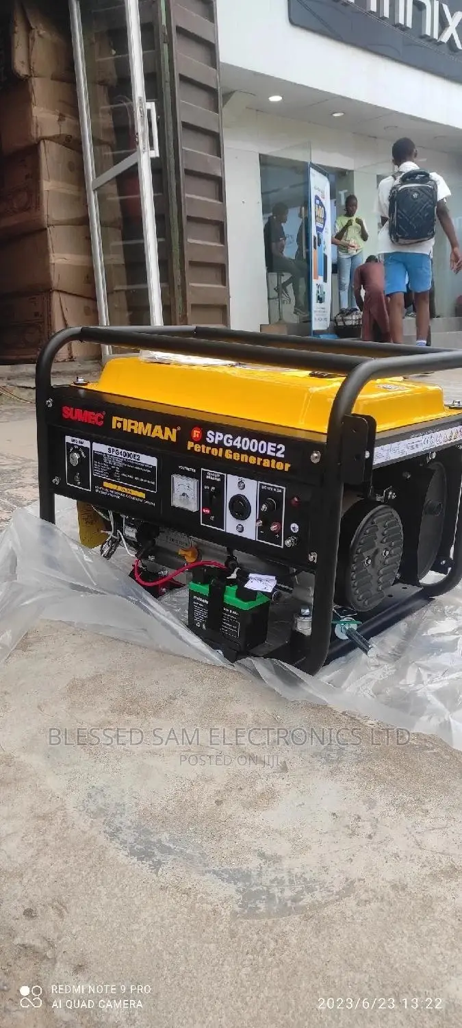 Firman 3.5KVA 100% Copper Key Starter Generator | SPG-4000E2