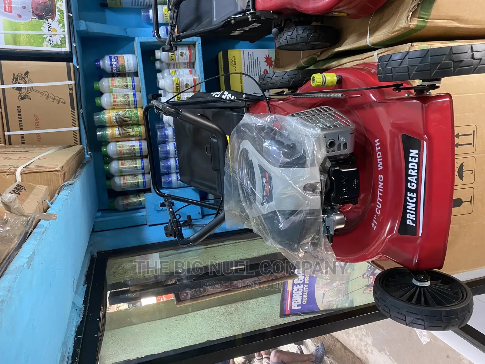 Durable Lawnmower Glass Cutter Machine 7.5hp