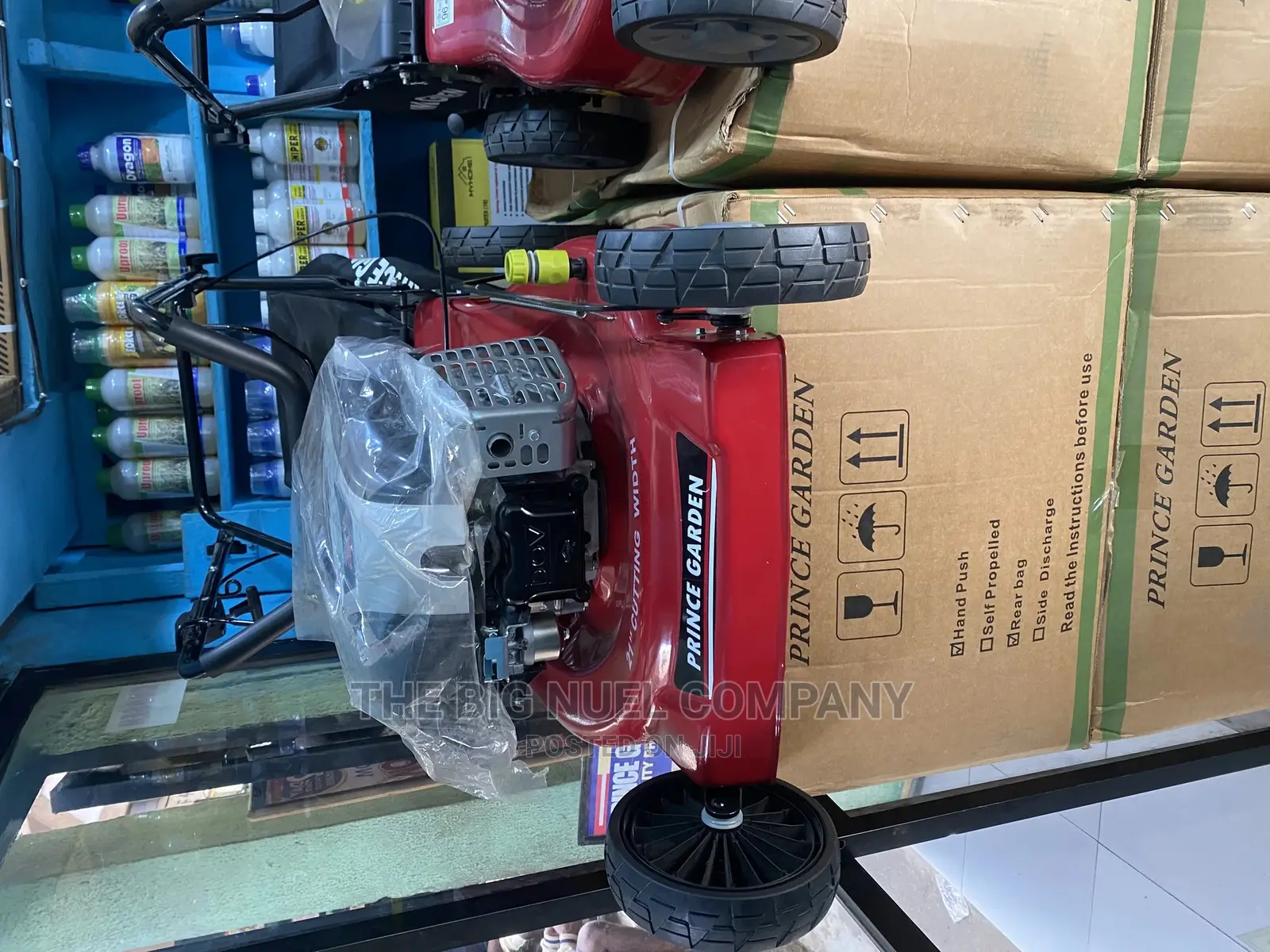 Durable Lawnmower Glass Cutter Machine 7.5hp