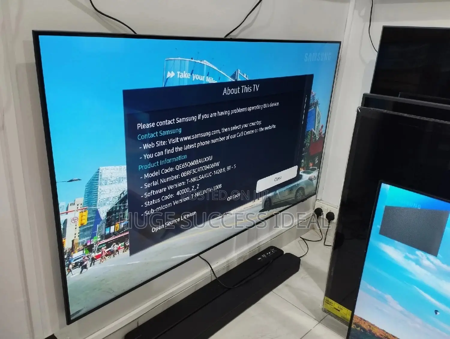 Samsung 65 Inch Smart UHD HDR QLED TV (2022)