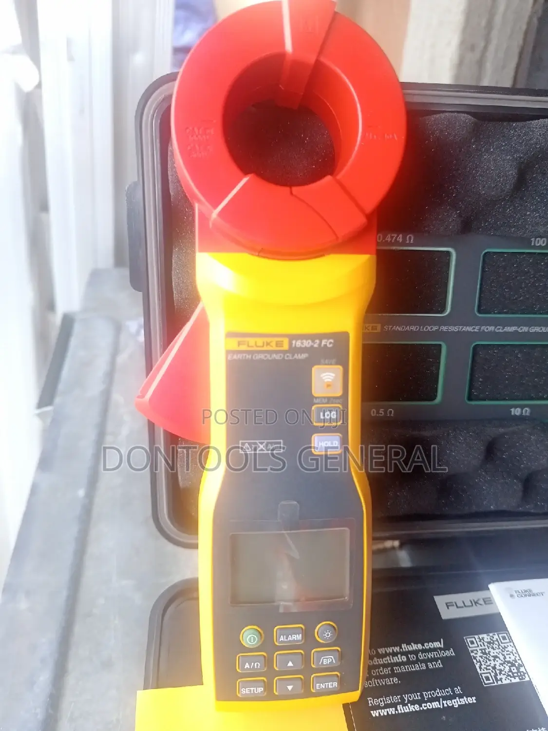 Fluke 1630-2 Fc Earth Ground Clamp