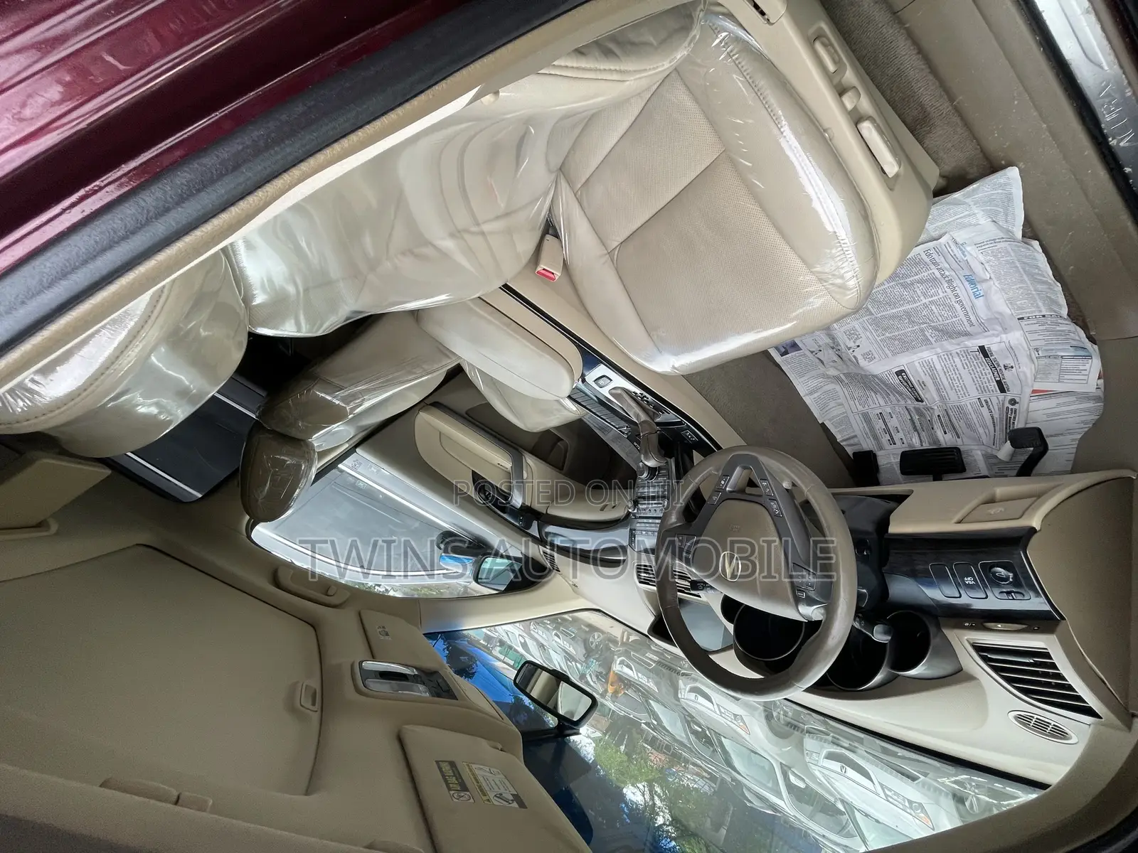 Acura MDX 2008 Red