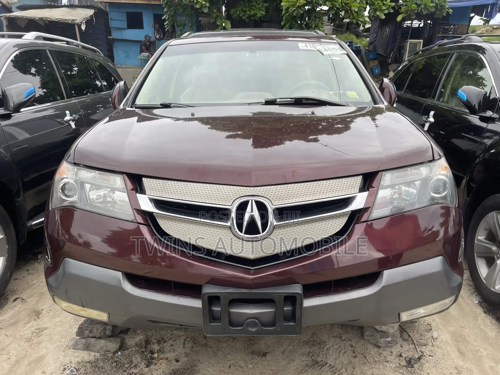 Acura MDX 2008 Red