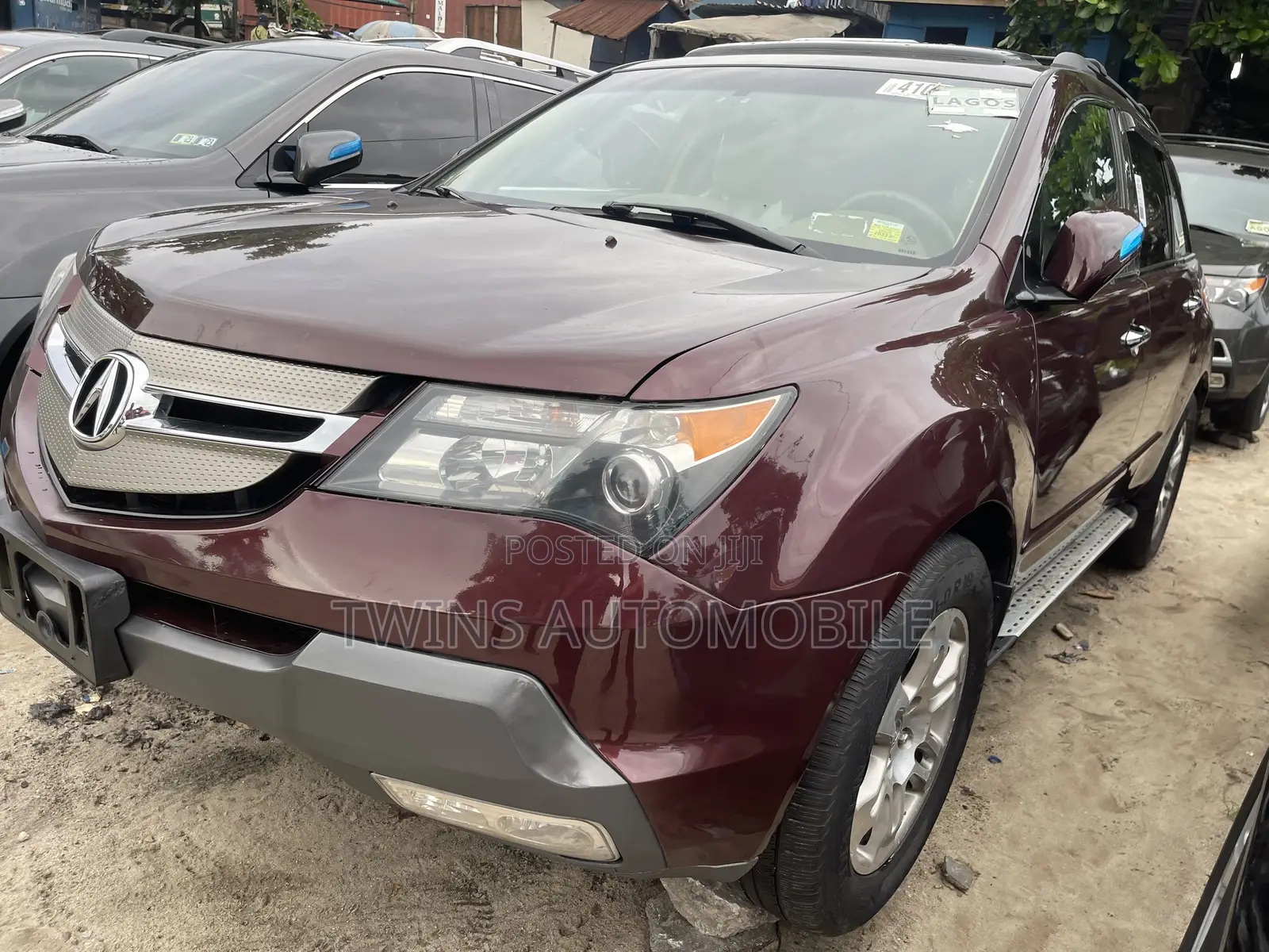 Acura MDX 2008 Red