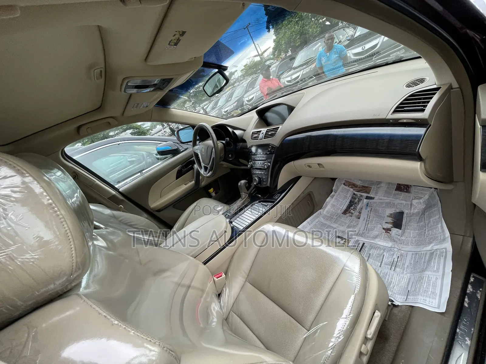 Acura MDX 2008 Red