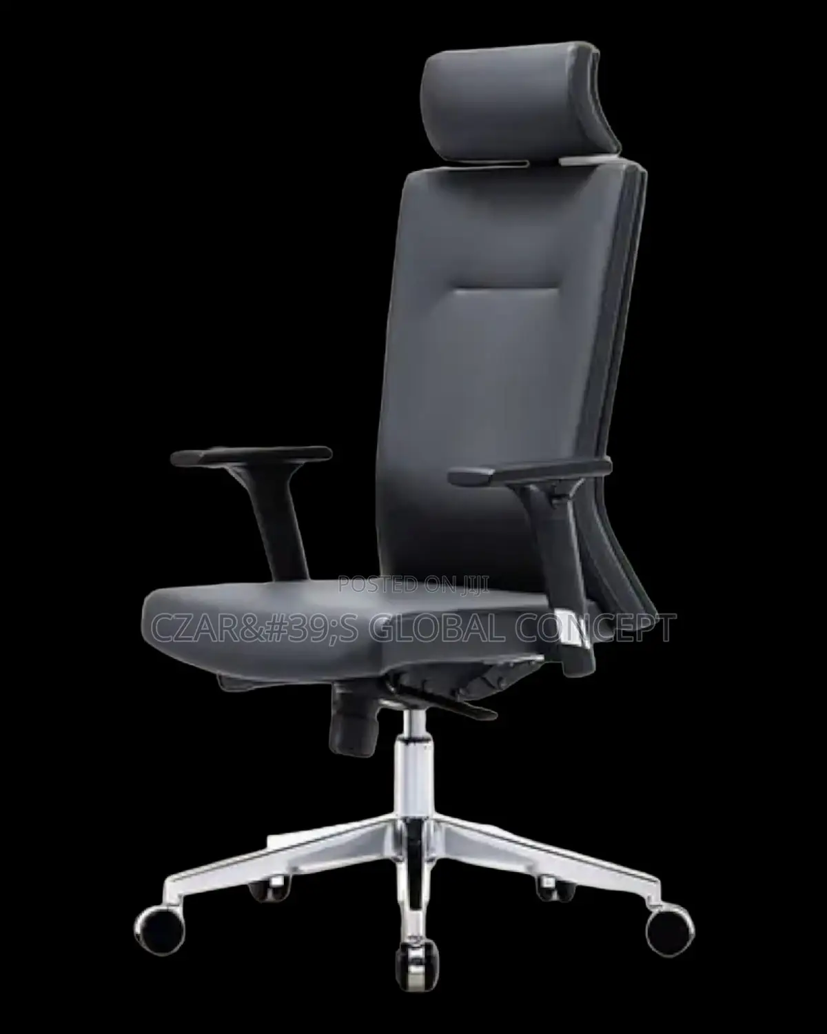 Quality Executive Adjustable Swivel Leather Office Chair.