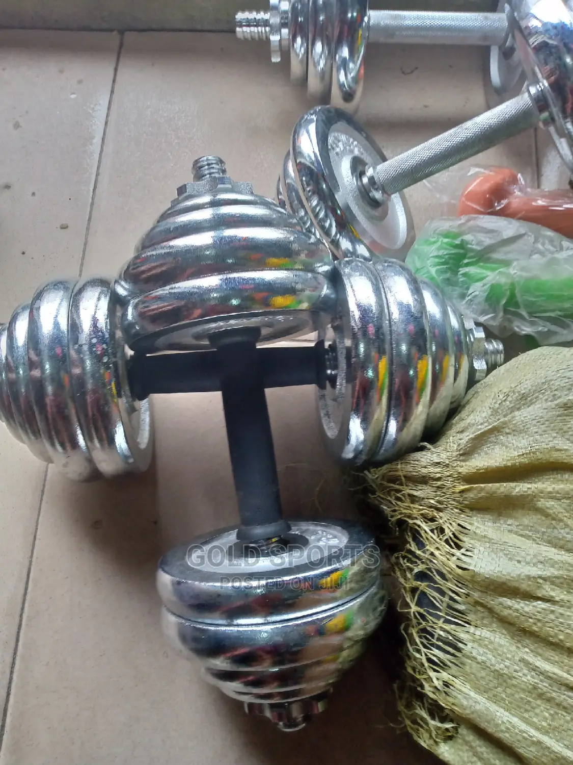 30kg Chrome Dumbbell J2