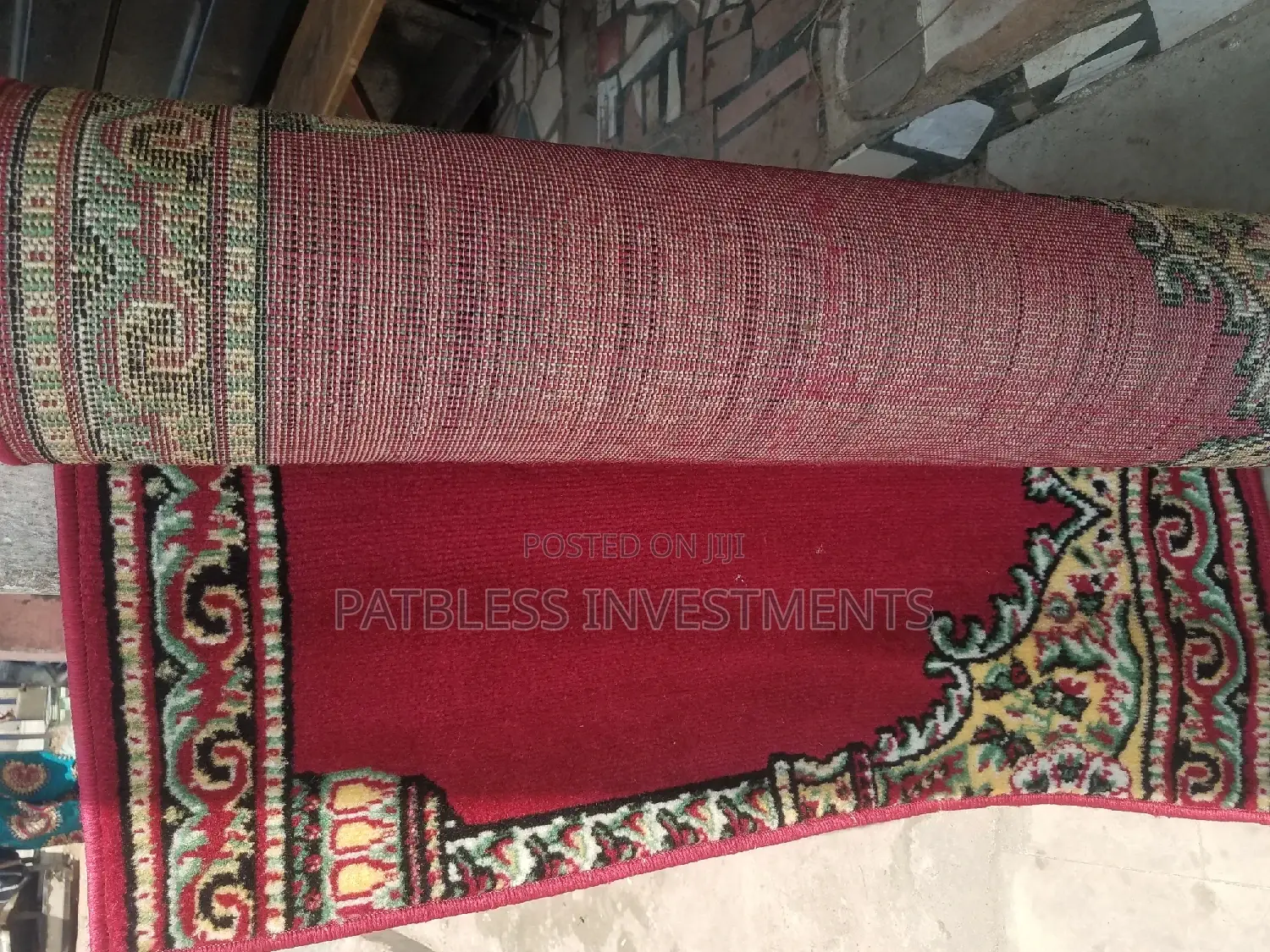 Praying Mat and Walk Way Rug, 1mt Width by 5mt Length