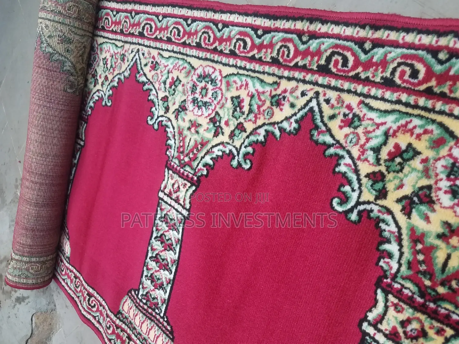 Praying Mat and Walk Way Rug, 1mt Width by 5mt Length