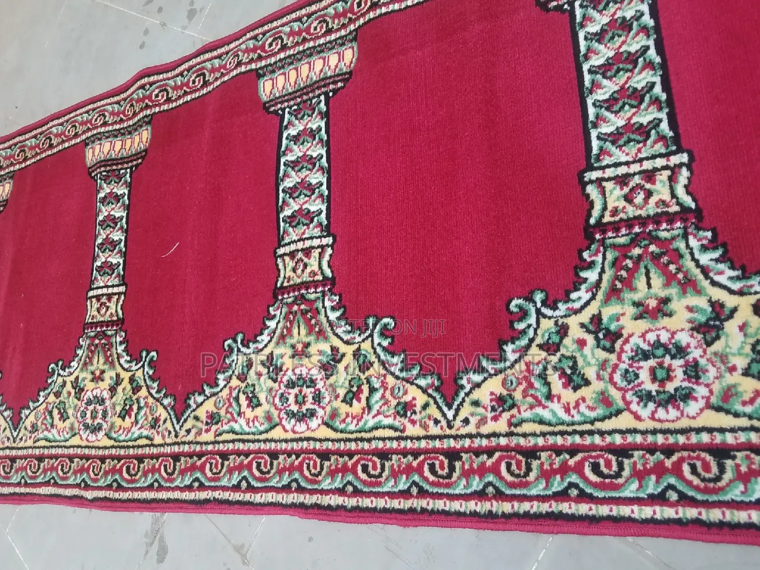 Praying Mat and Walk Way Rug, 1mt Width by 5mt Length
