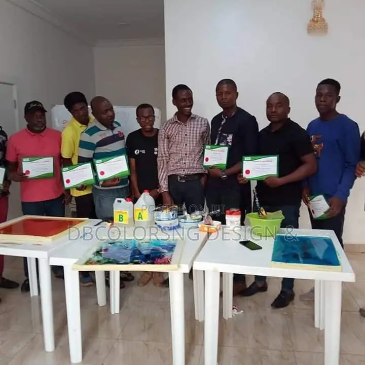 Lagos Floor and Wall Design Training. Learn New Skill Earn