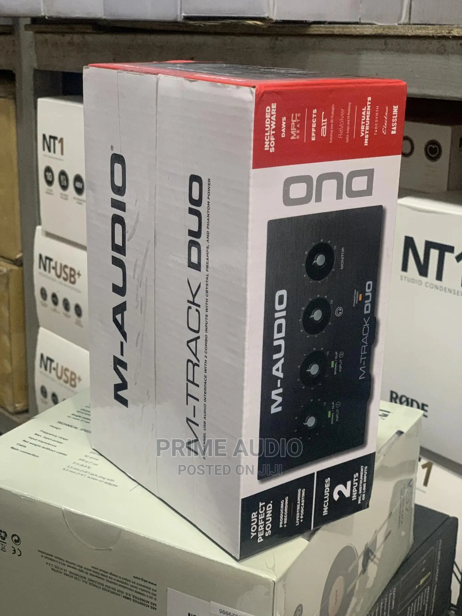 M-audio M-track Duo 2 Channel Soundcard Double Usb Interface