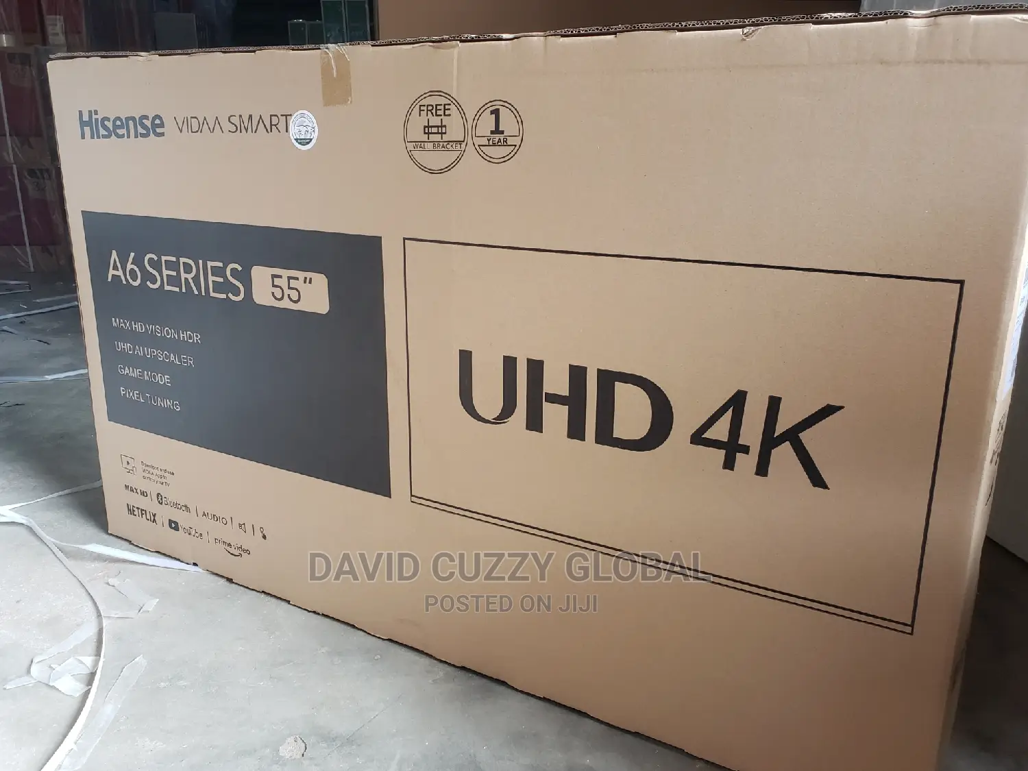 Hisense 55 Inches Smart Frameless Tv