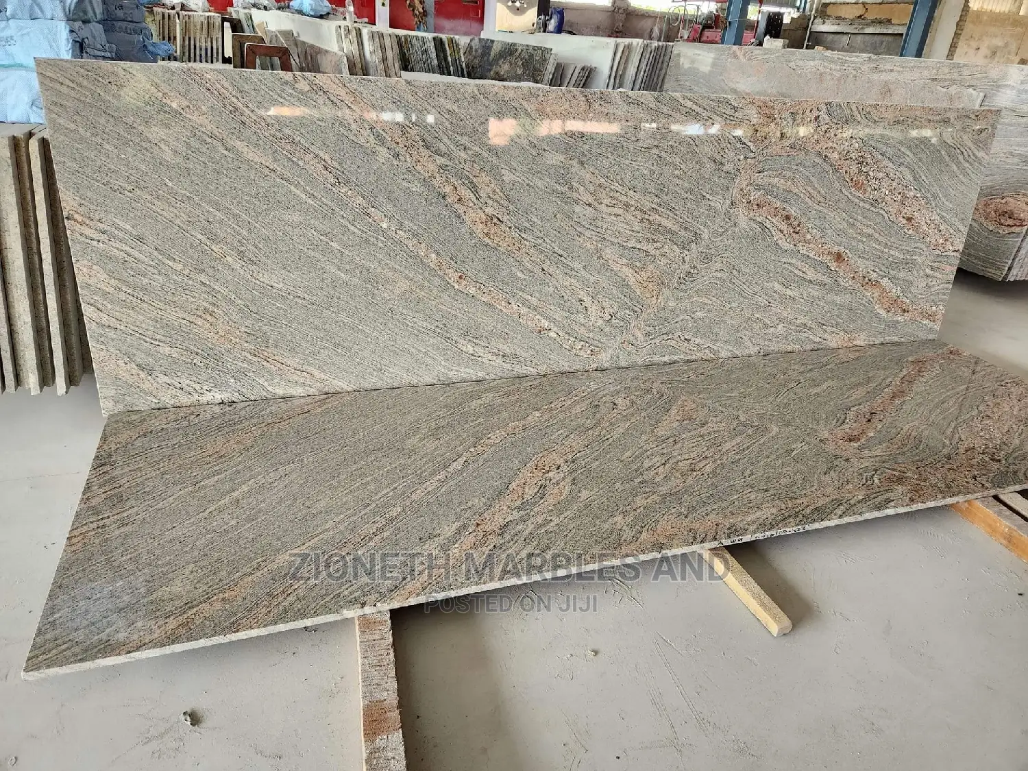 Indian Ivorian Juprano Granite/Marble Slab