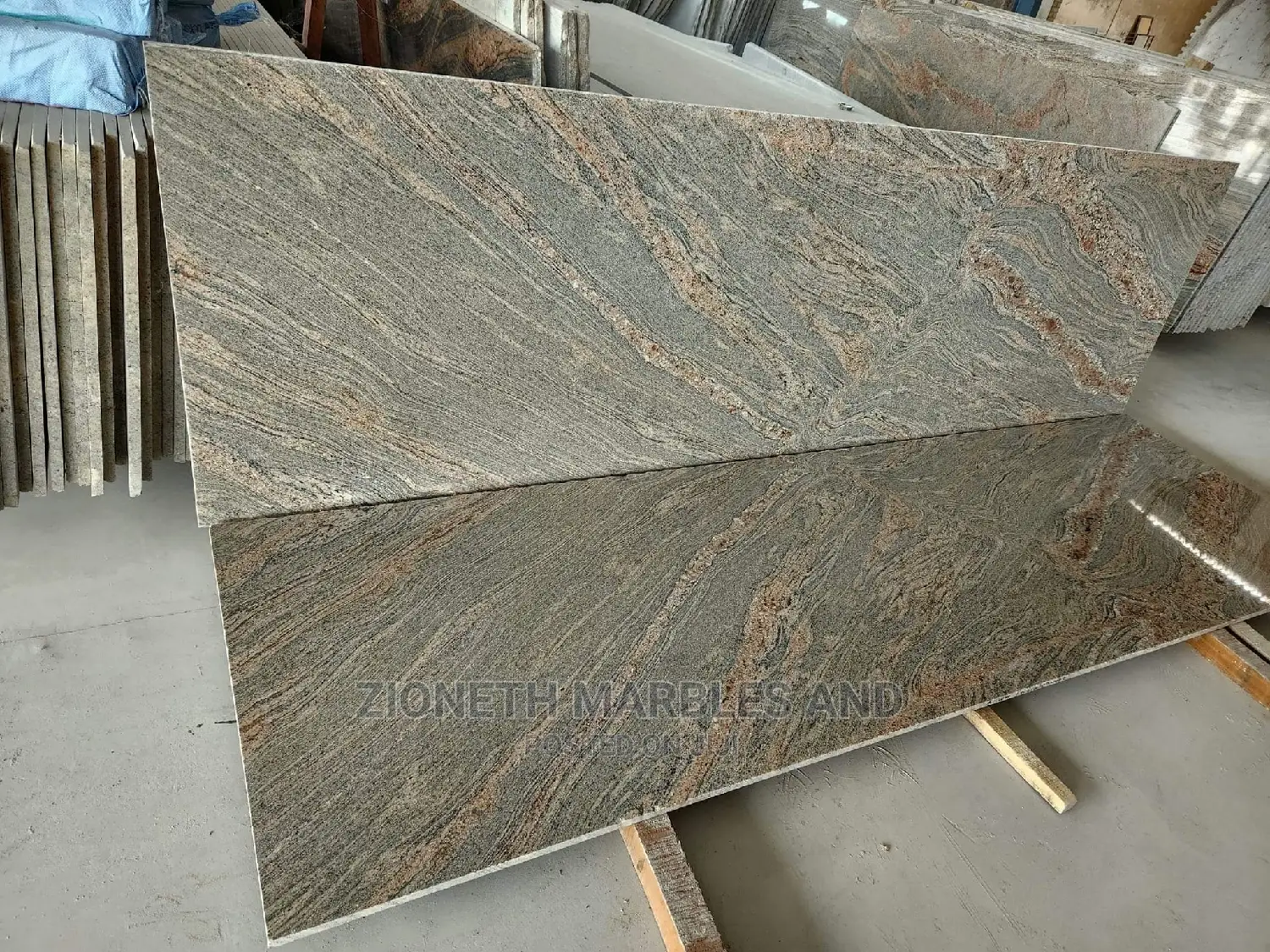 Indian Ivorian Juprano Granite/Marble Slab