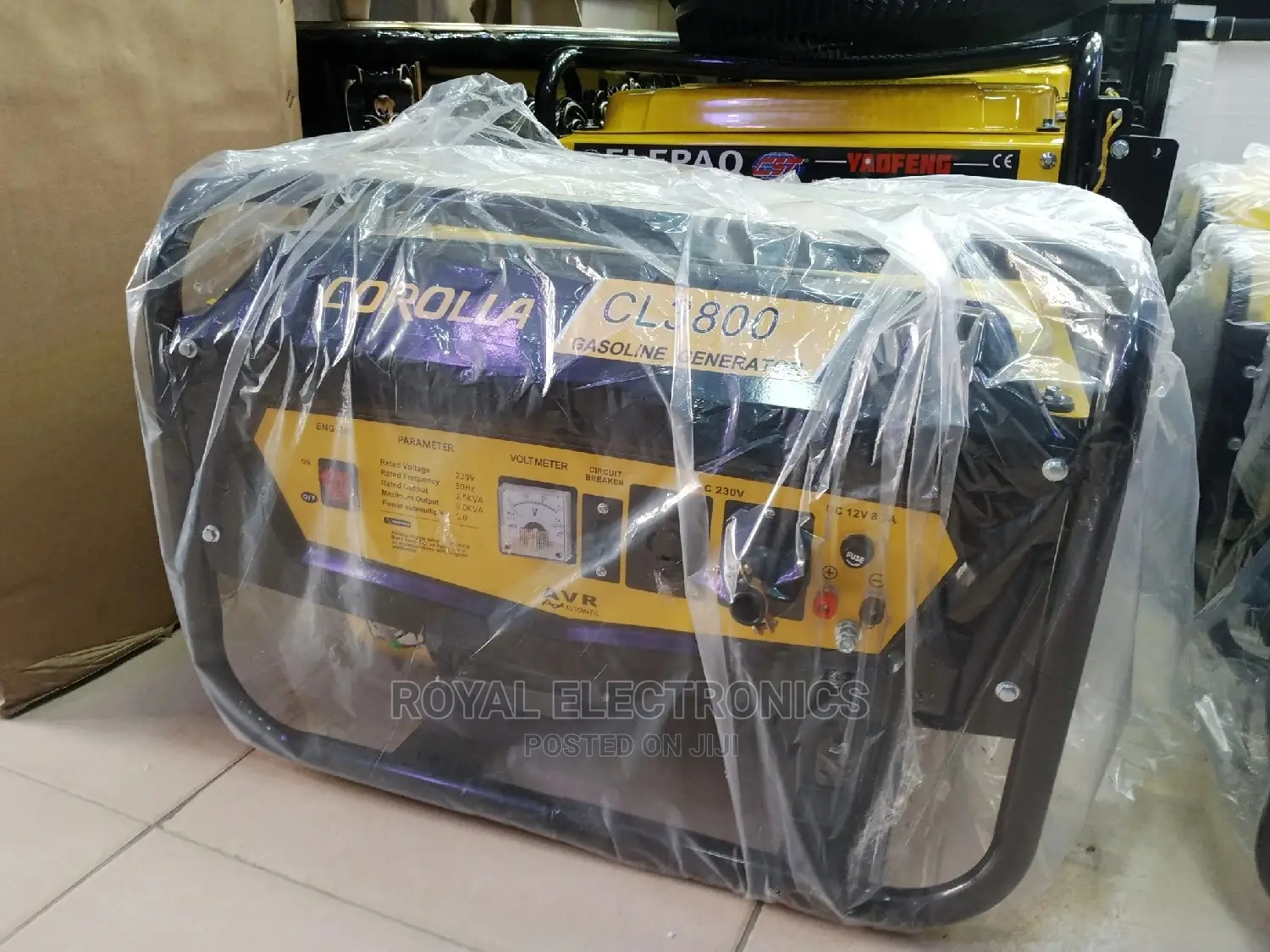 Long Lasting Corolla 2.5kva/3kva Manual Generator