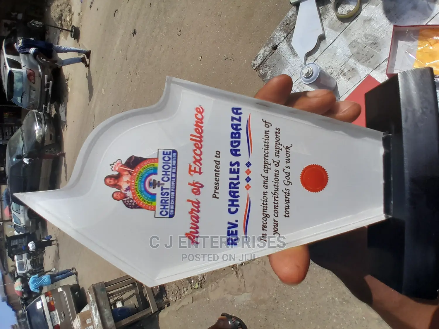 Acrylic Award Plaque T59