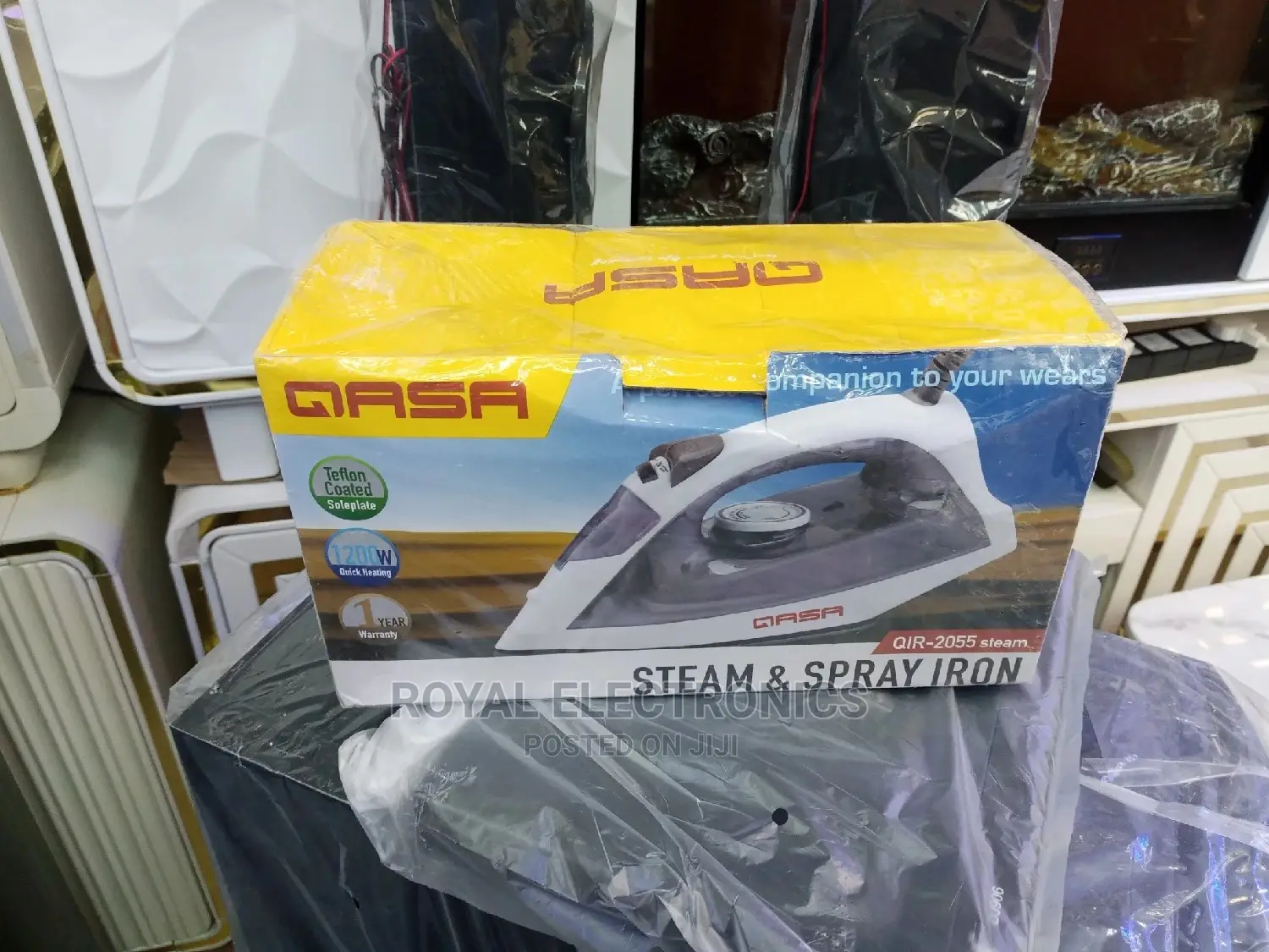 Qasa Steam Spray Iron