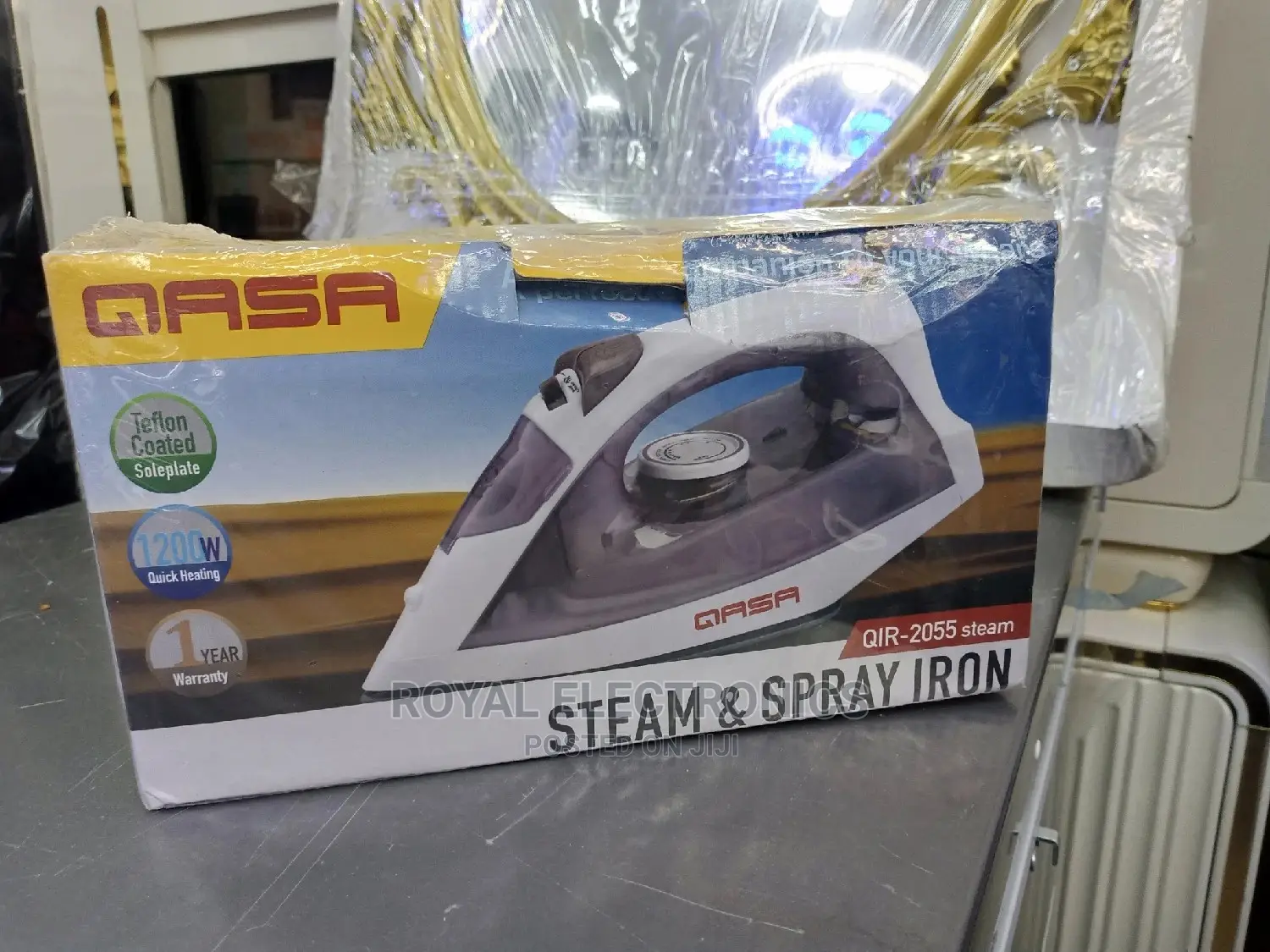 Unique Design Qasa Steam Spray Iron