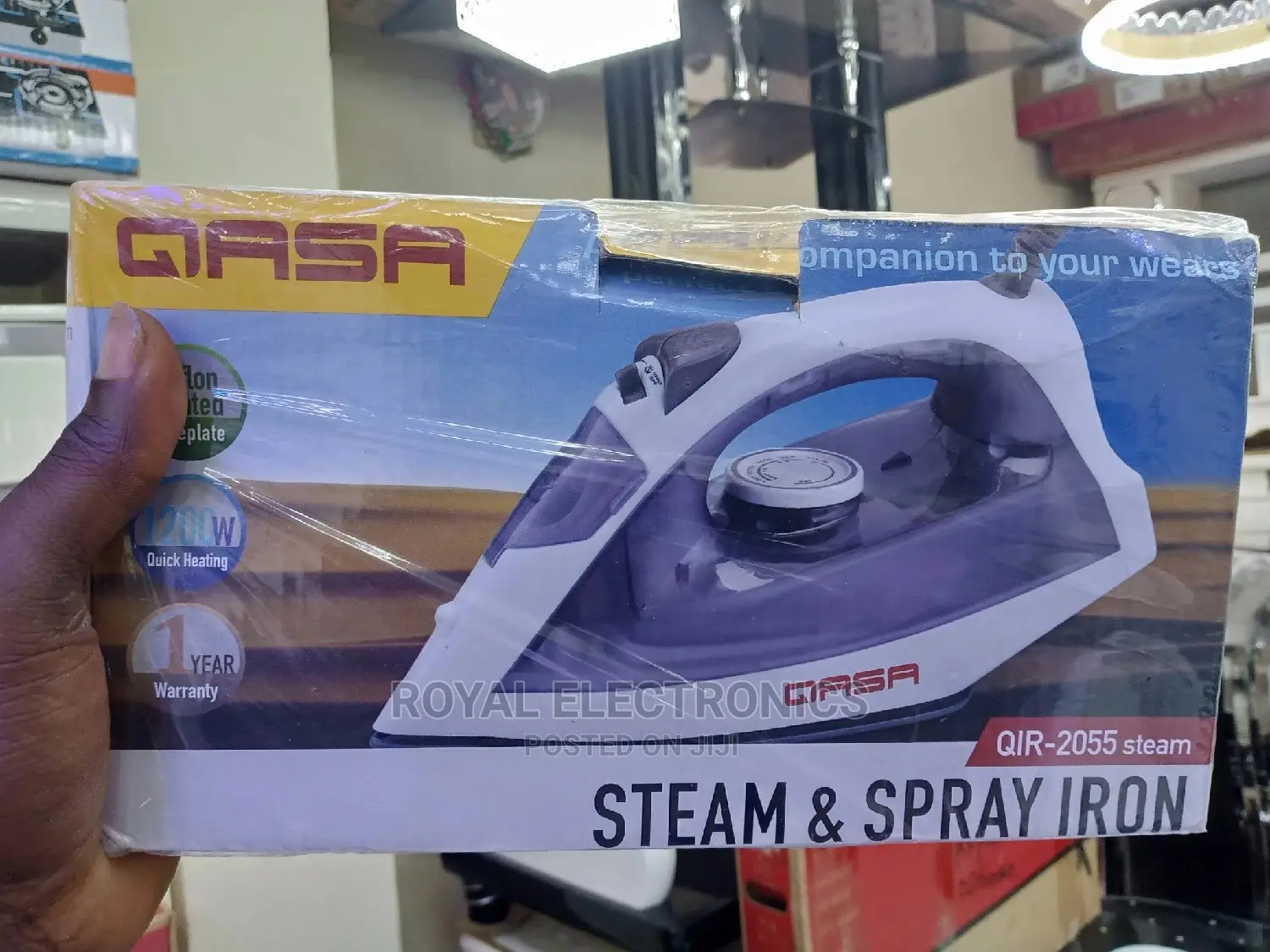 Just Released Qasa Steam Spray Iron