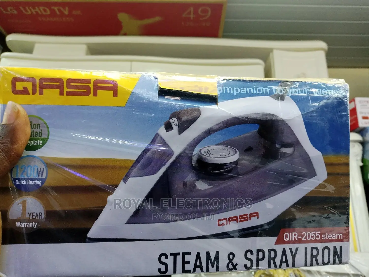 Just Released Qasa Steam Spray Iron