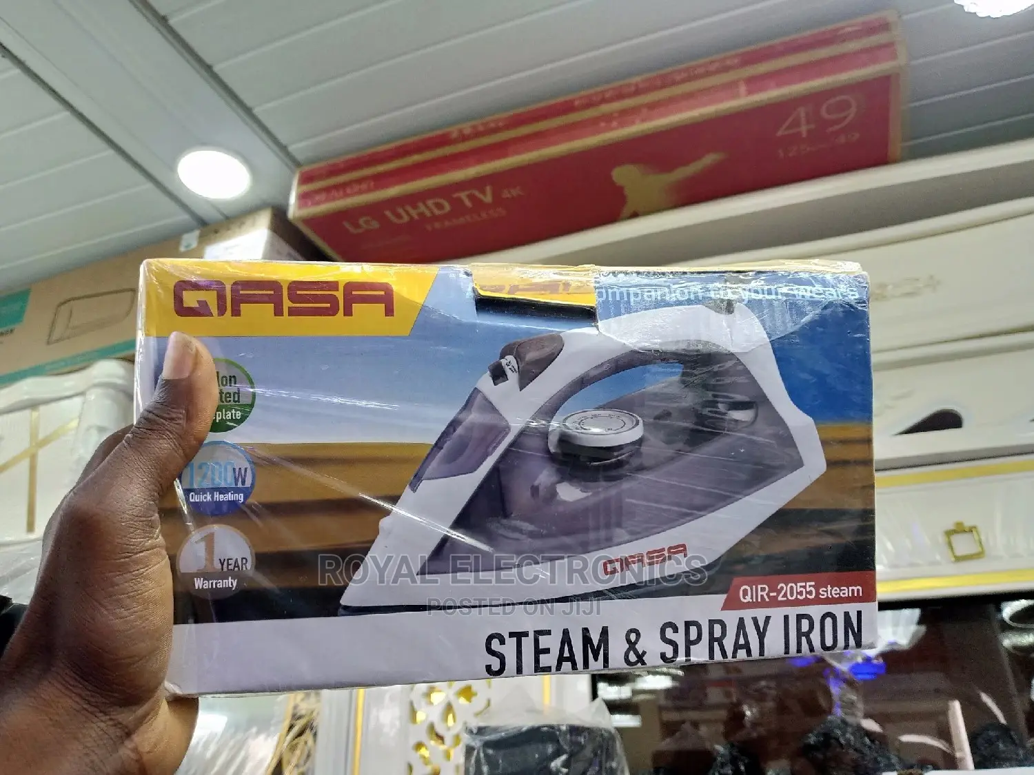 Just Released Qasa Steam Spray Iron