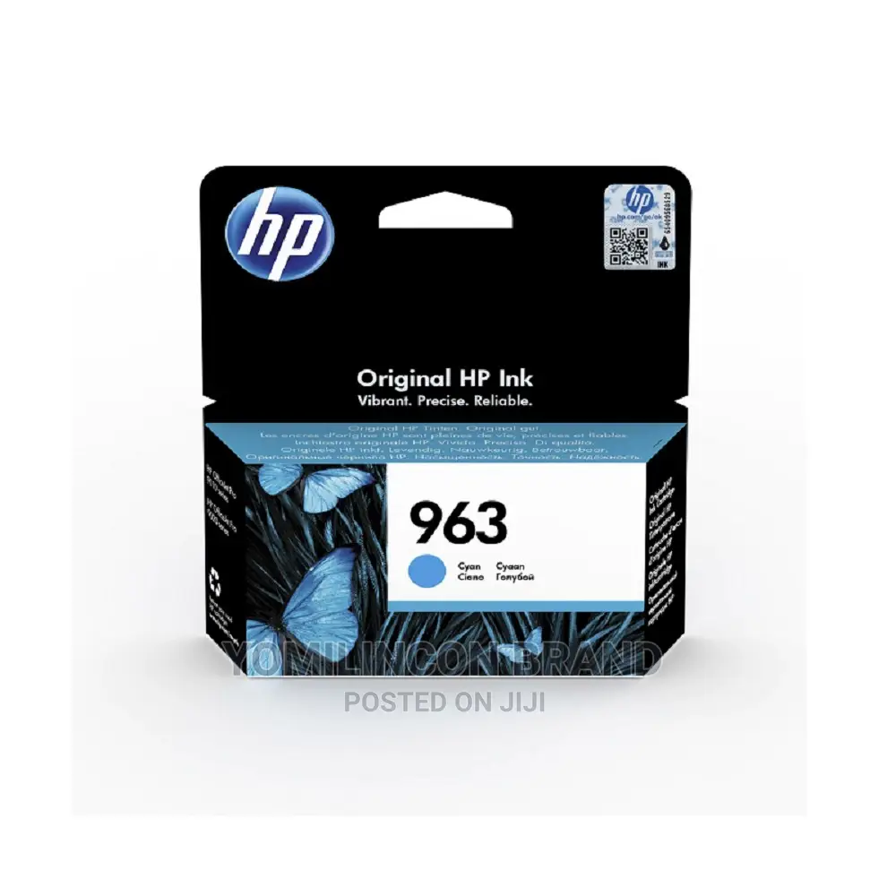 Hp 963 Cyan Original Ink Cartridge