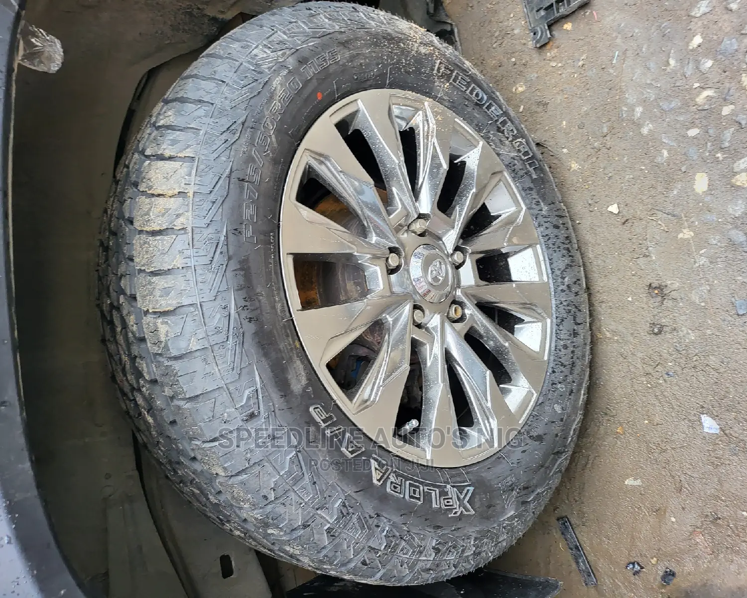 Rims and Tyers Toyota Land Cruiser 2022 Original