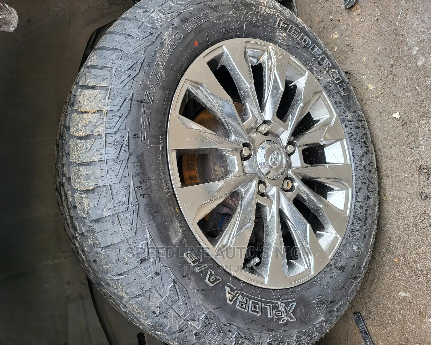 Rims and Tyers Toyota Land Cruiser 2022 Original