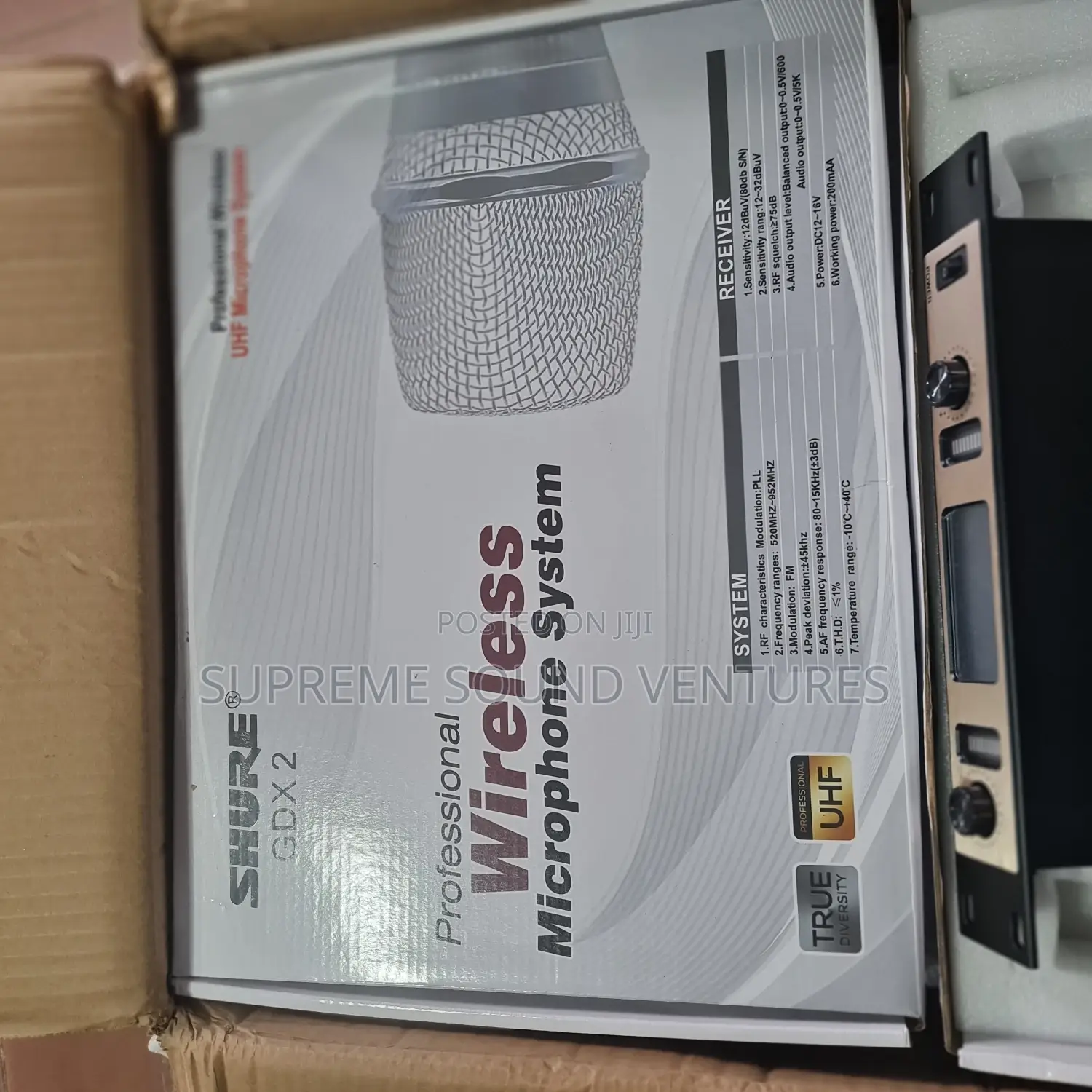 Shure GDX2 Dual Wireless Microphone