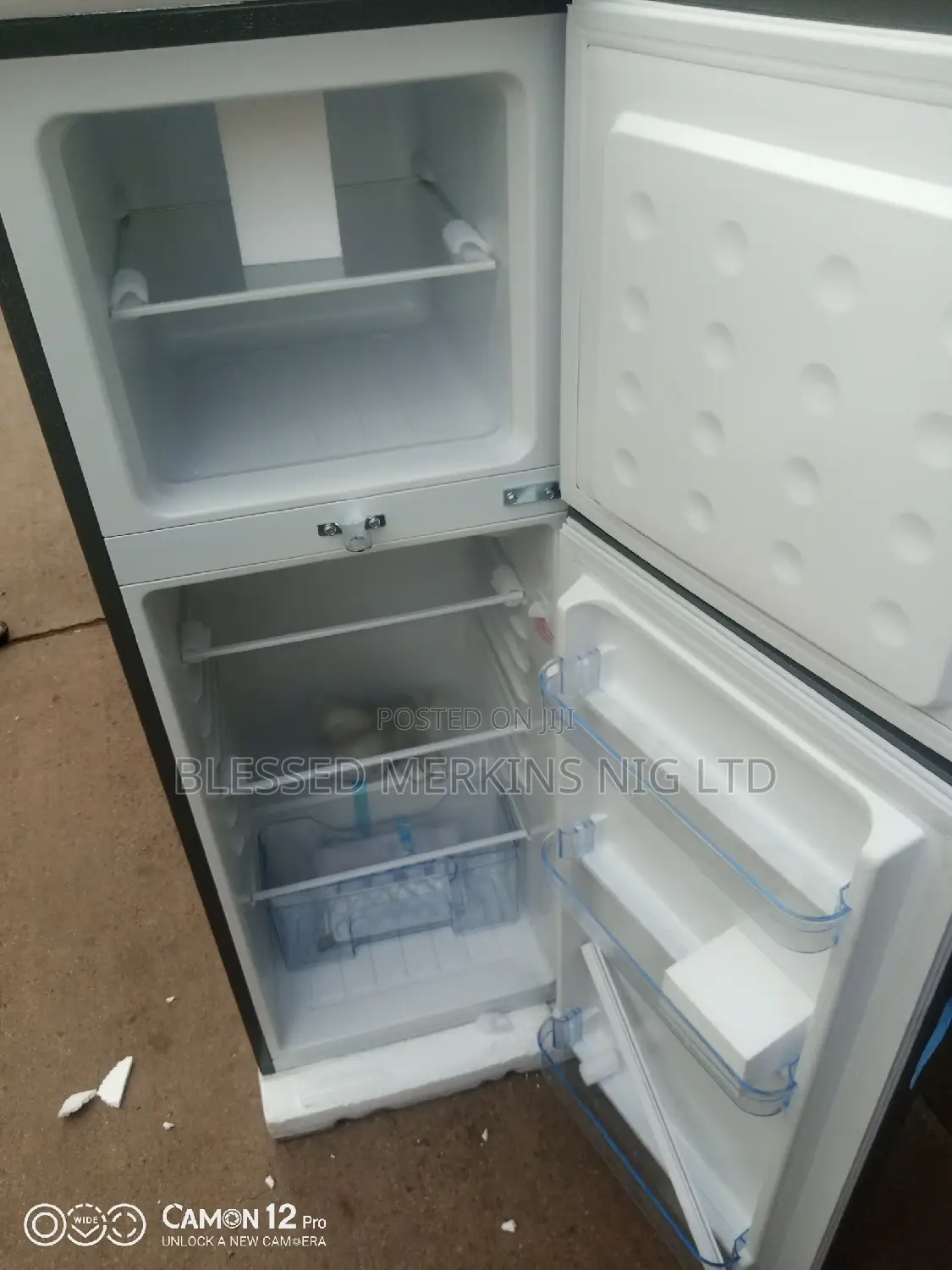 Skyrun Double Door Fridge 138litres