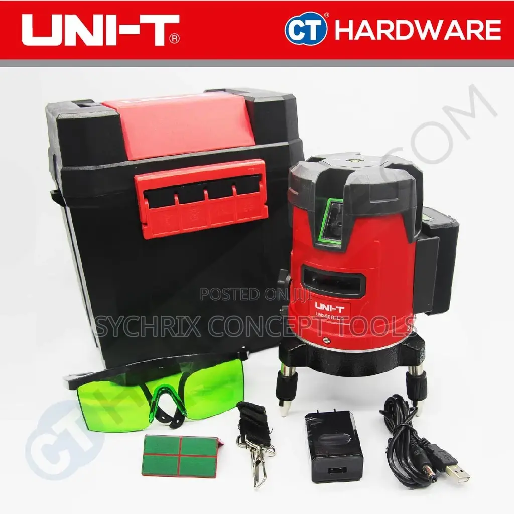 Uni-t Line Laser With Tripod Stand - LM550G-LD LASER LEVEL