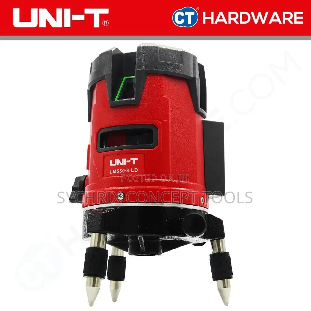 Uni-t Line Laser With Tripod Stand - LM550G-LD LASER LEVEL