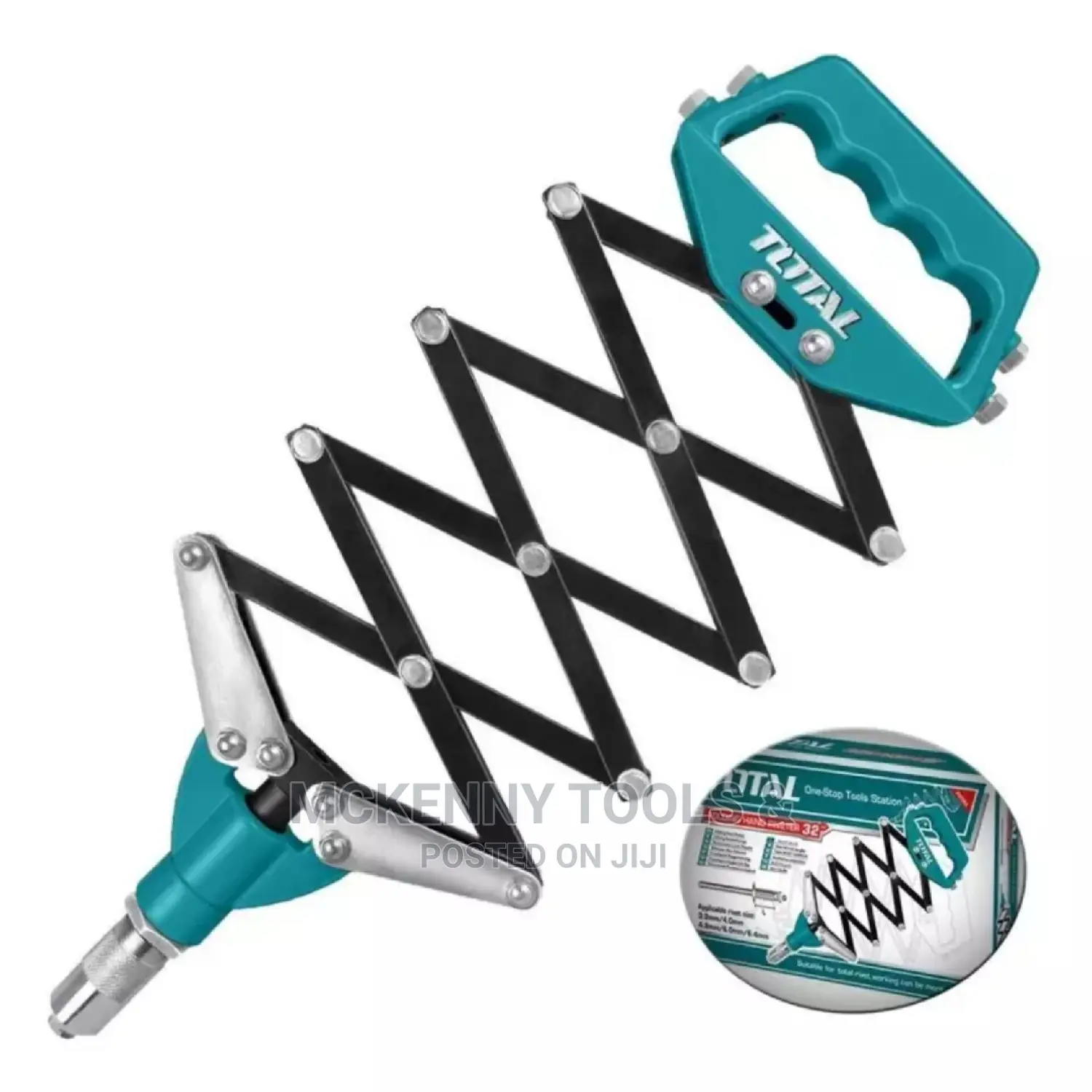 TOTAL – Folding Hand Riveter 815mm, 32′′