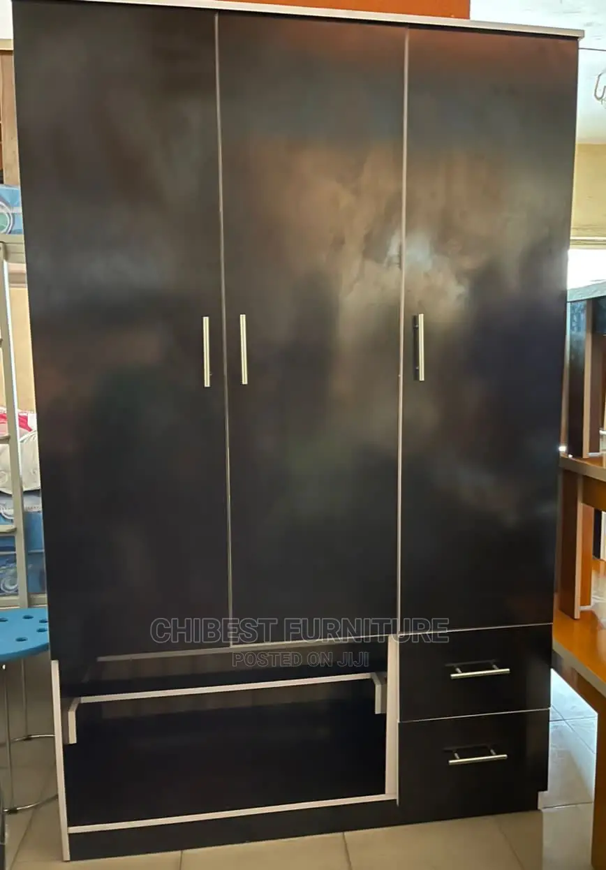 Quality Wooden Three Door Wardrobe.
