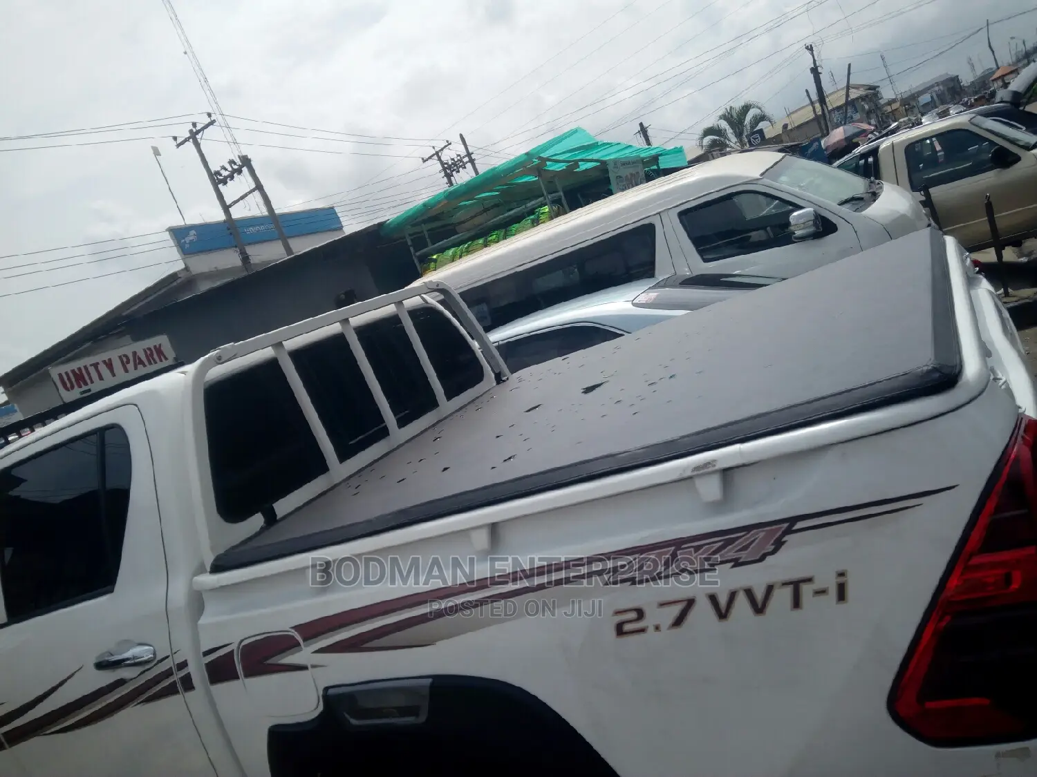 Leather Folding Cover Hilux '*