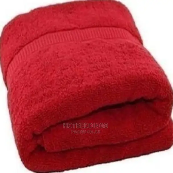 Quality Red Towel- Large Size