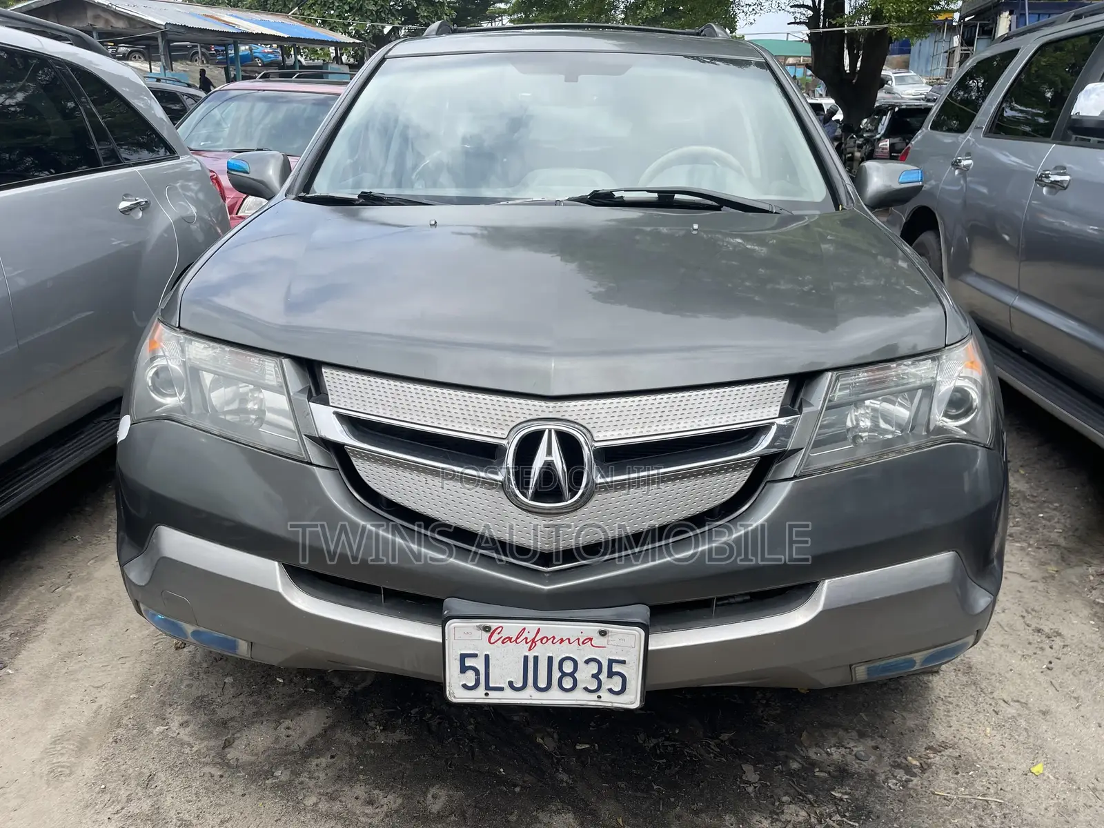Acura MDX SUV 4dr AWD (3.7 6cyl 5A) 2008 Gray