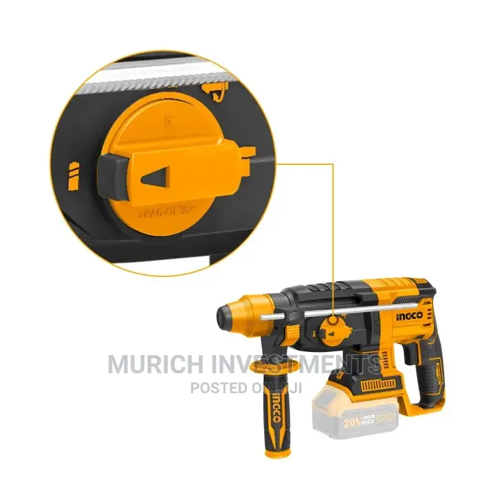 20V Brushless Lithium-Ion Rotary Hammer Drill With Blender