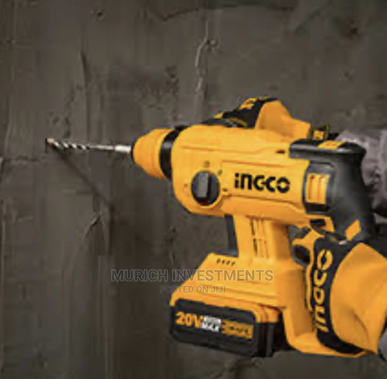 20V Brushless Lithium-Ion Rotary Hammer Drill With Blender