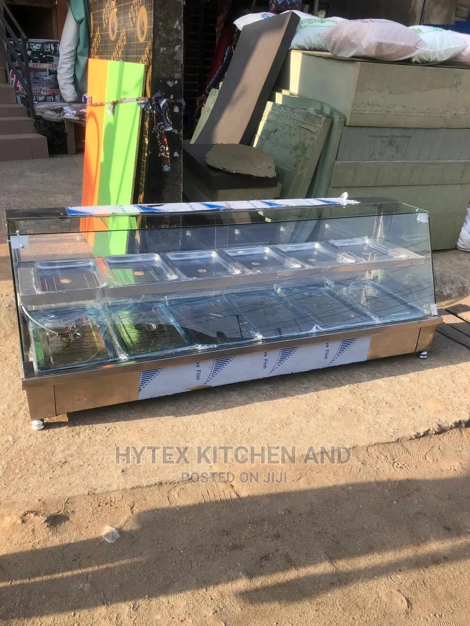 6plate Up and 12plate Down Display Food Warmer
