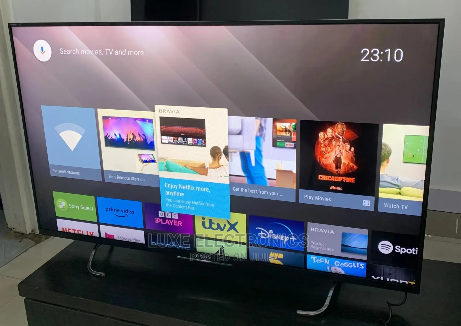 43 Inches Sony Android Uhd With Free Netflix Account