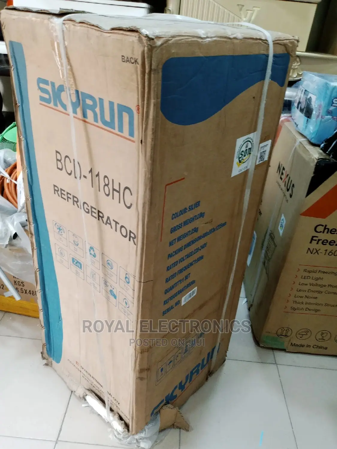 Great Quality Skyrun 118 Litres Double Door Refrigerator