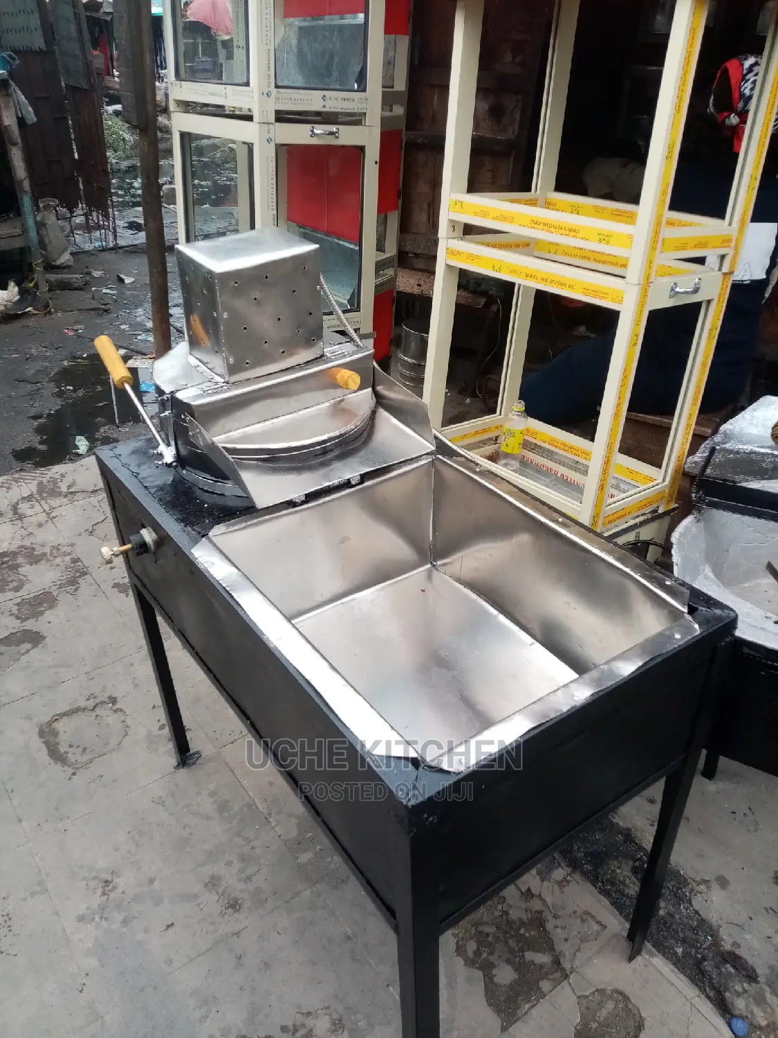 Industrial Gas Popcorn Machine