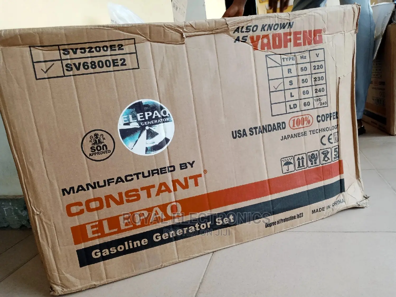 Elepaq Constant Yaofeng Manual Generator