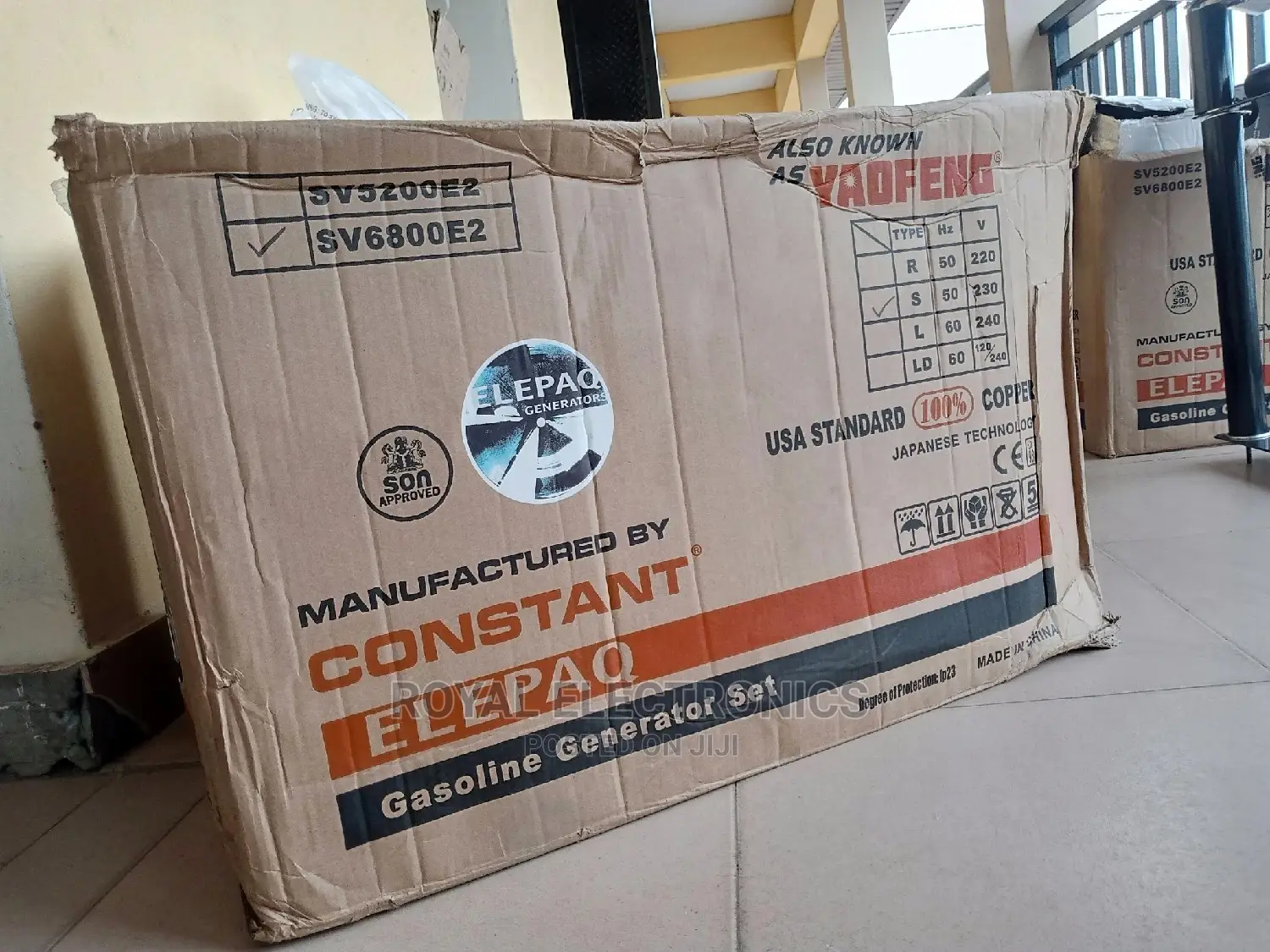 Elepaq Constant Yaofeng Manual Generator
