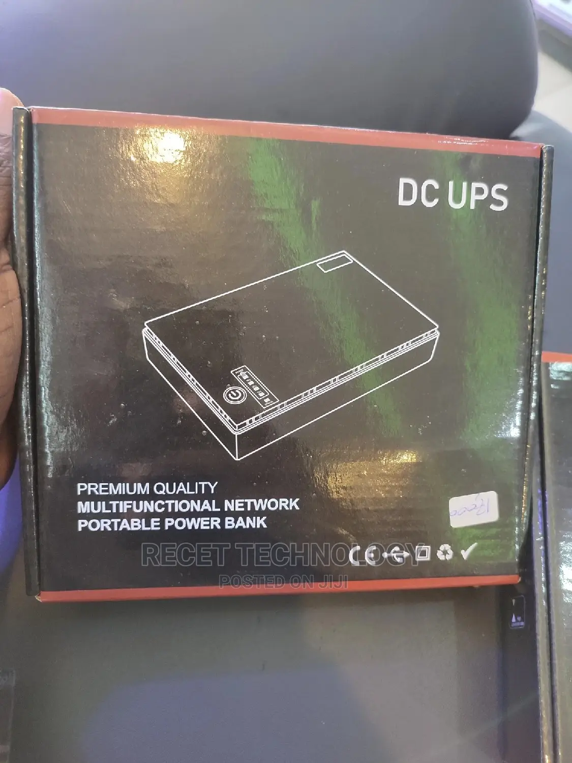 Mini Dc Ups 8800mah Power Bank for Router With Poe Port